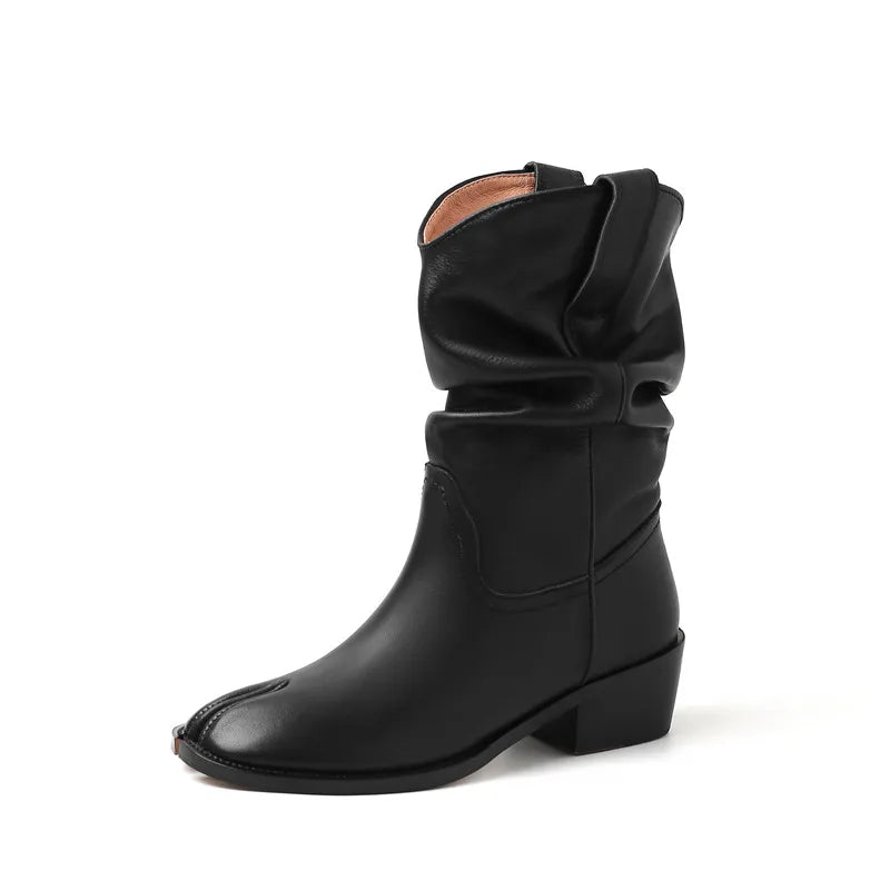Tabi Western Boots Inspired By Maison Margiela