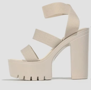 Punk Style Chunky Platform Strap Sandals