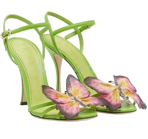 Clearance - Butterfly-knot High Heel Sandals