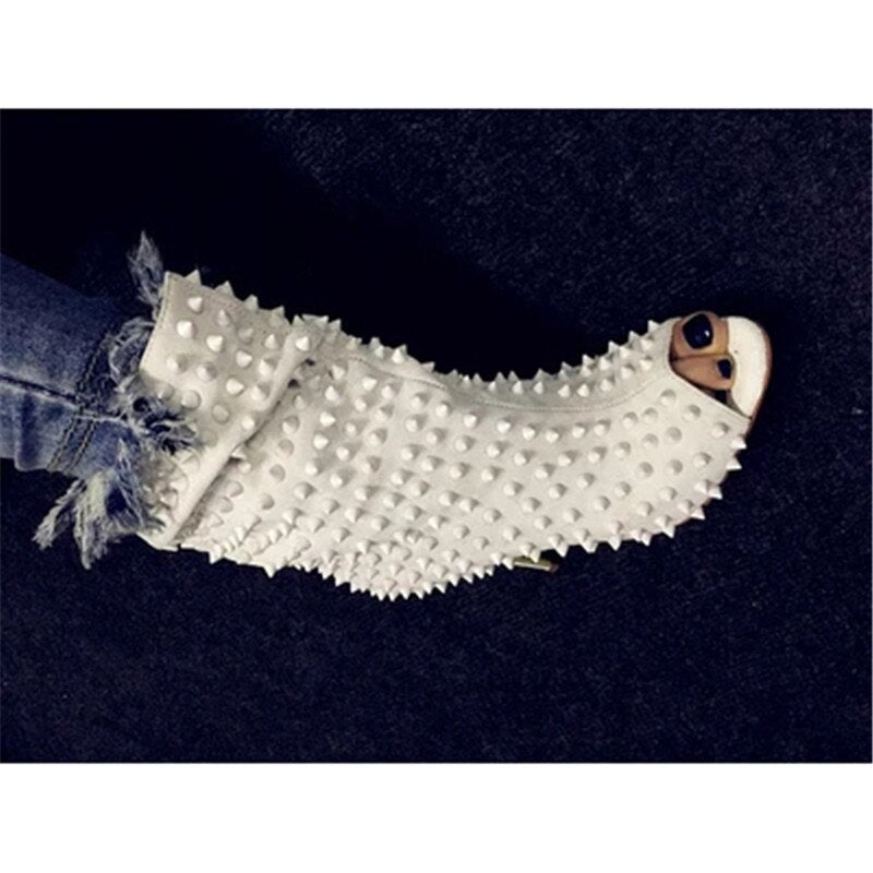 Toe Thin High Heel Boots - Sansa Costa