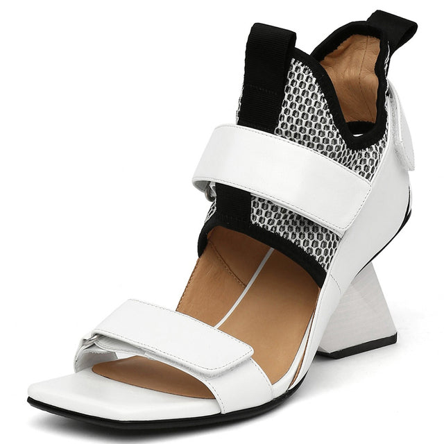 Genuine Leather Luxury Design Gladiator Boots- Sansa Costa