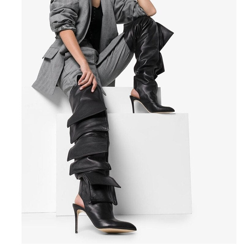 Runway Boots- Sansa Costa