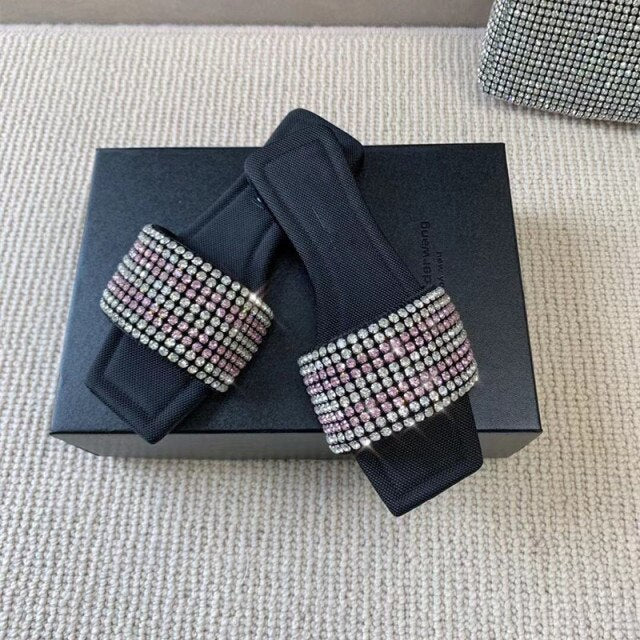 Rhinestone Sandals- Sansa Costa