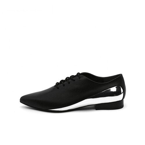 Designer Lace-Up Sneakers- Sansa Costa
