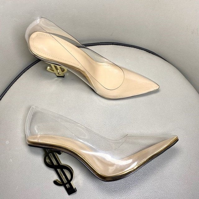 Shiny PVC Fashion Pumps- Sansa Costa