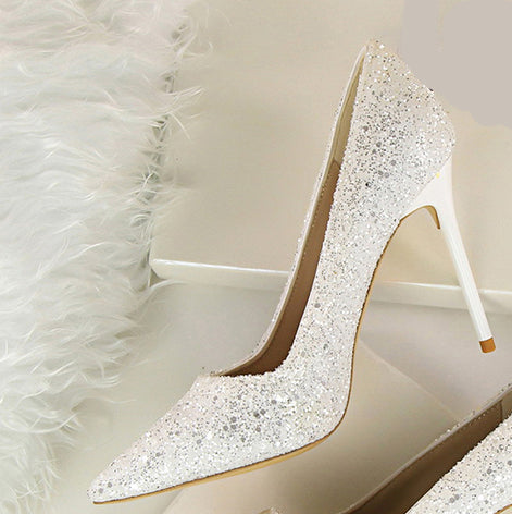 Glitter Bling Fashion Pumps- Sansa Costa