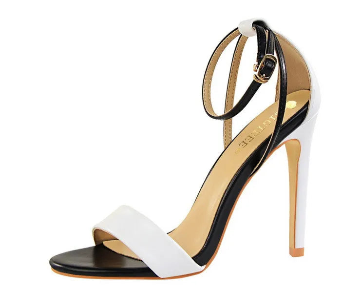 Assorted Strappy Stiletto Heel Sandals