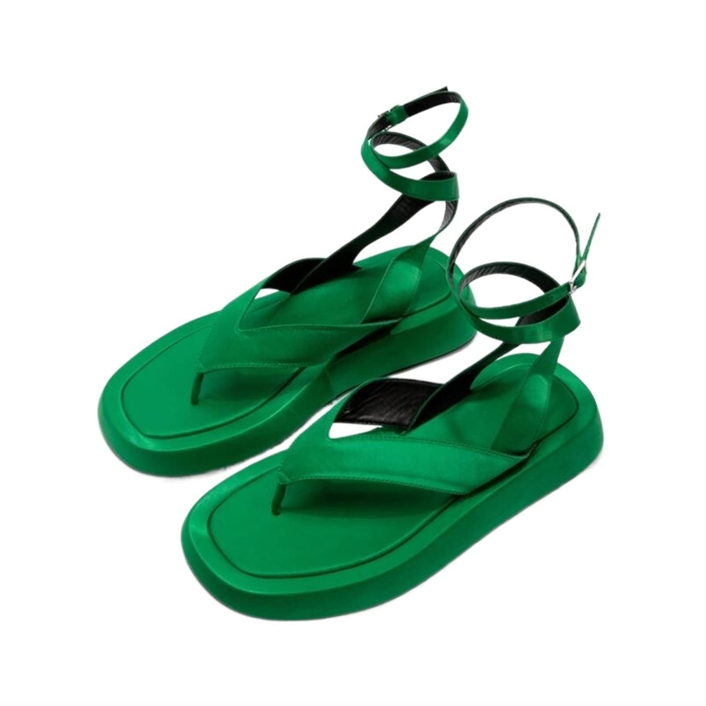Versatile Lace Up Flip Flop Sandals