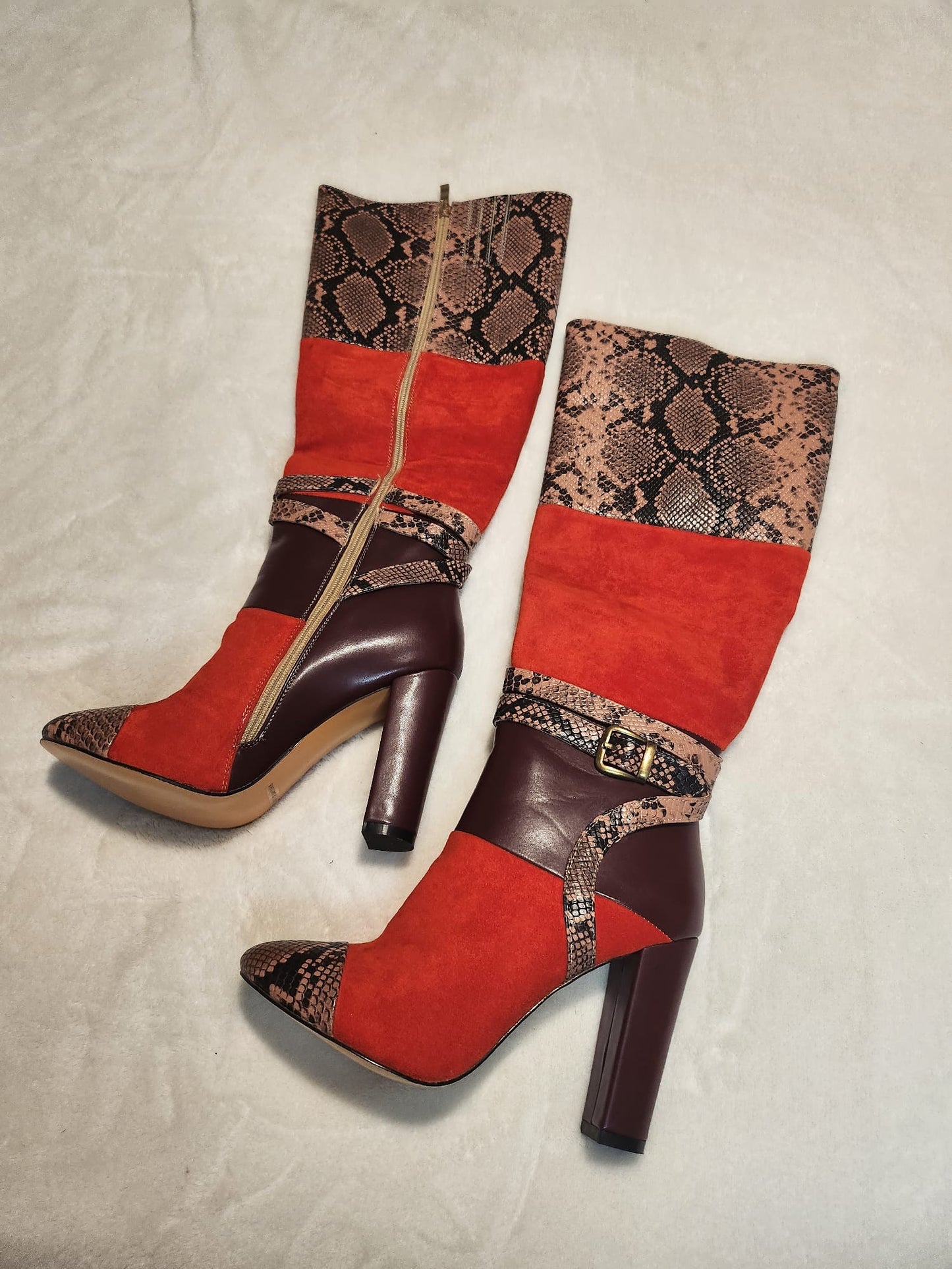 Clearance - Gucci Inspired Python Boots