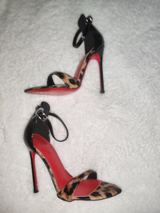 Clearance - Hardot Inspired Leopard Print Stilettos