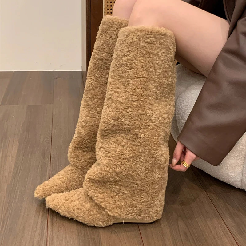 "PAITYN SAGE" Knee High Boots Inspired By Azalea Wang