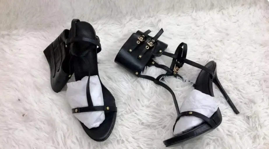 Ankle Cuff Stiletto Sandals Inspired By Giuseppe Zanotti
