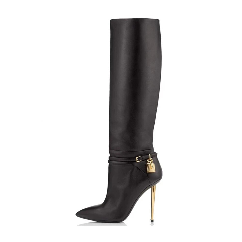 Tom Ford inspired Padlock Boots