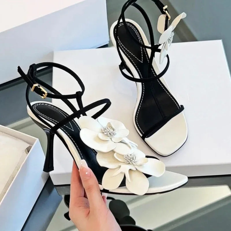 Orchid Sandal Inspired by Zimmermann