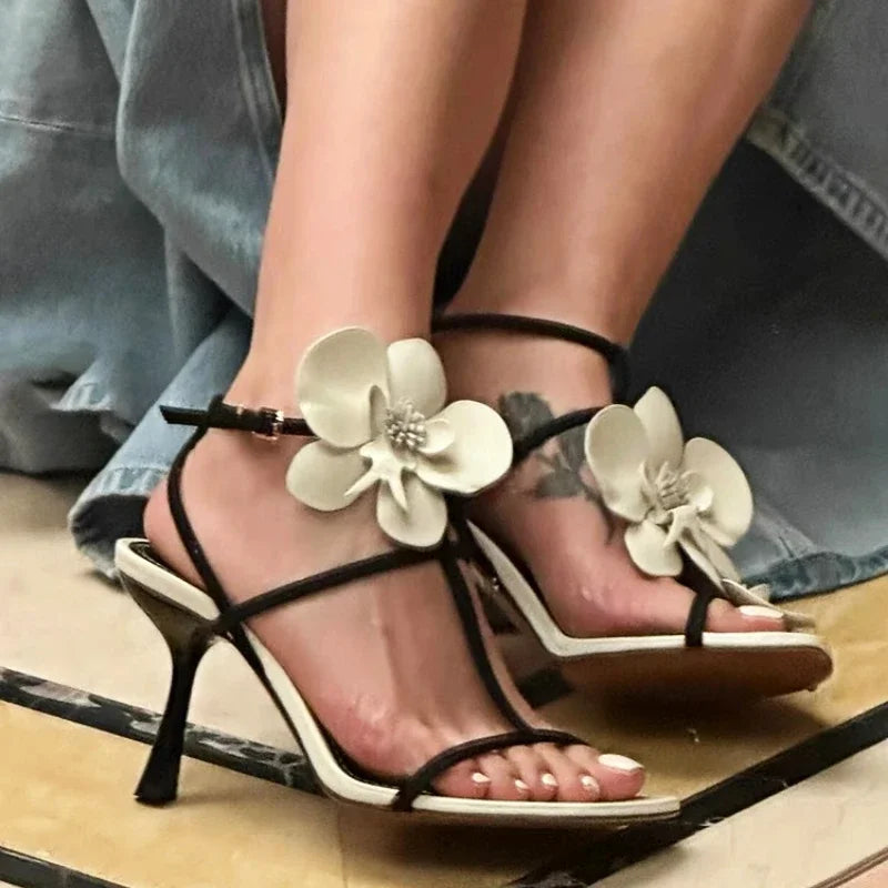 Orchid Sandal Inspired by Zimmermann