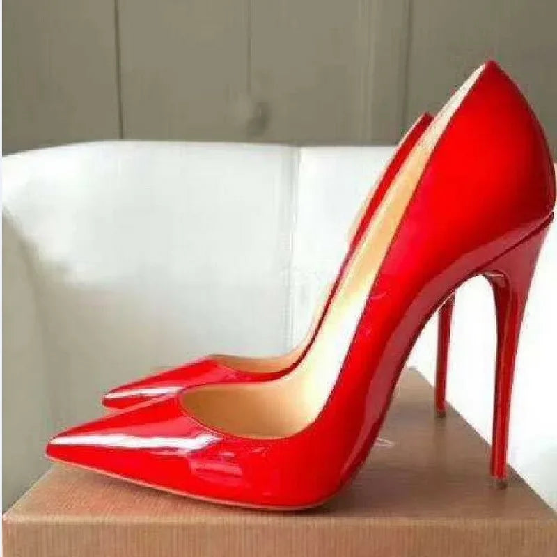 “So Kate” Patent Leather High Heel Stiletto Pumps Inspired By Christian Louboutin