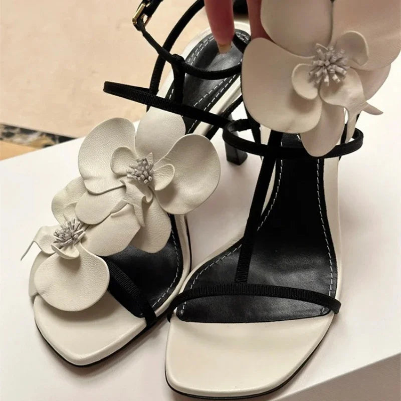 Orchid Sandal Inspired by Zimmermann