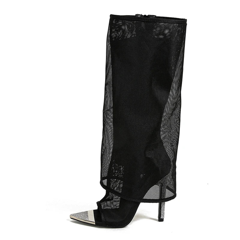 Le Silla Inspired Mesh Boots