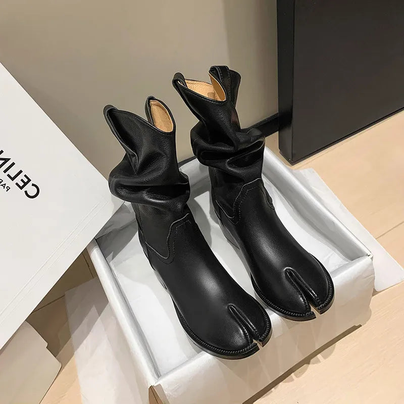 Tabi Western Boots Inspired By Maison Margiela