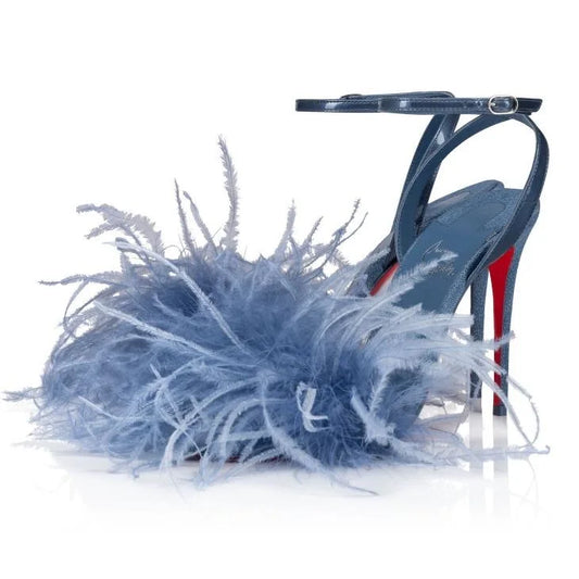 Miss Z Poupi Strappy sandals  Inspired By Christian Louboutin