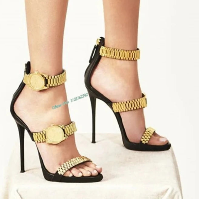 Watch High Heel Sandals