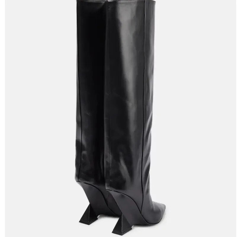 "Cheope" Inspired Knee Long Boots