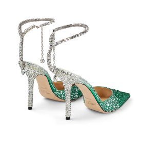 Crystals Embellished Pumps Inspired by Jimmy Choo