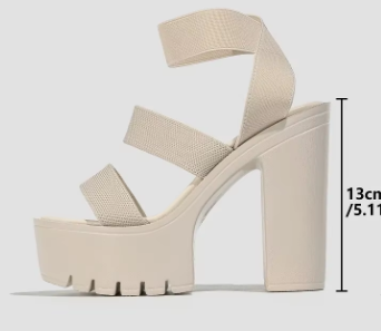 Platform Strap Sandals Inspired By Steve Madden