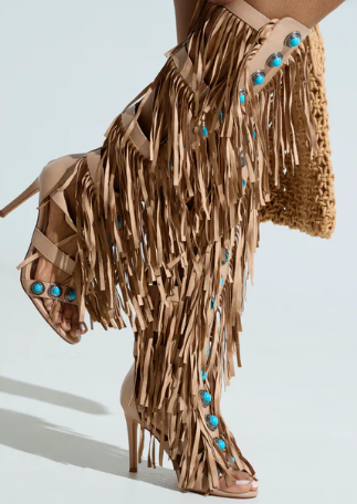 Clearance - Azalea Wang Inspired Amadeo High Heel Sandals