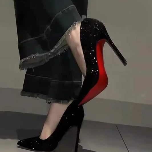 "Miss Z" High Heel Stiletto Pumps Inspired By Christian Louboutin