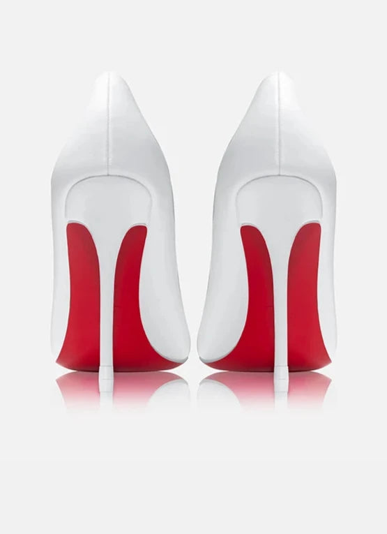 I Love Kate Heart Pumps Inspired by Louboutin