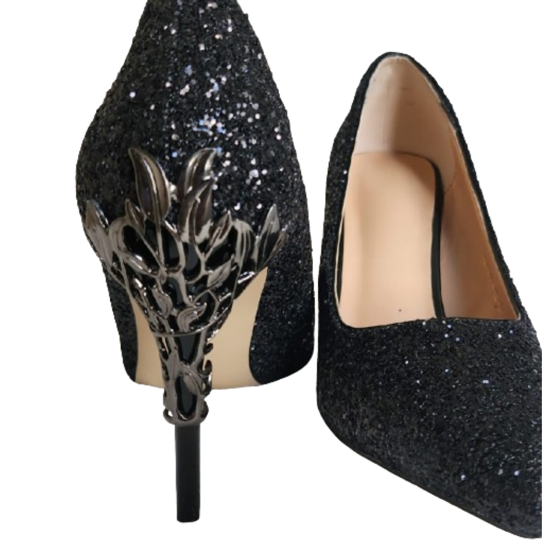 Clearance - Shine and Glitter High Heel Stiletto Pumps