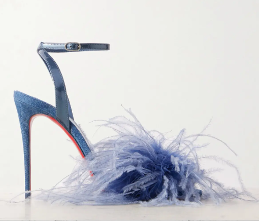 Miss Z Poupi Strappy sandals  Inspired By Christian Louboutin