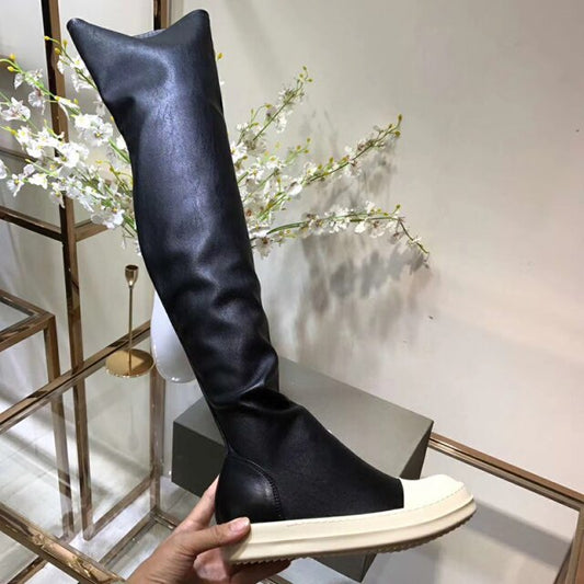 Pre-Loved Rick Owens Inspired Over The Knee Boots