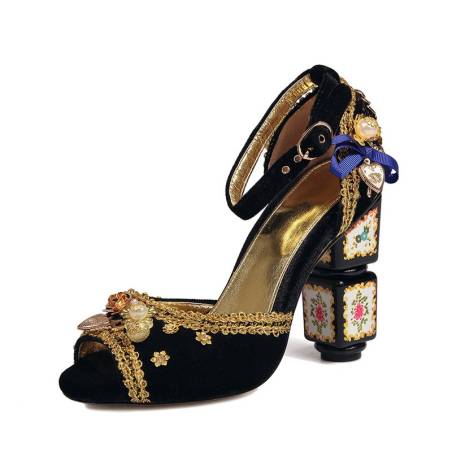 Byzantine Artwork High Heel Sandals Inspired BY Dolce&Gabbana