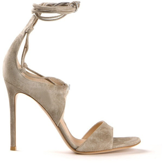 Snakeskin Stiletto Heels Gladiator Sandals- Sansa Costa