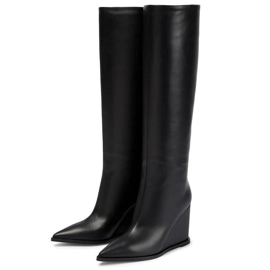 Knee-High Long Modern Boots - Sansa Costa