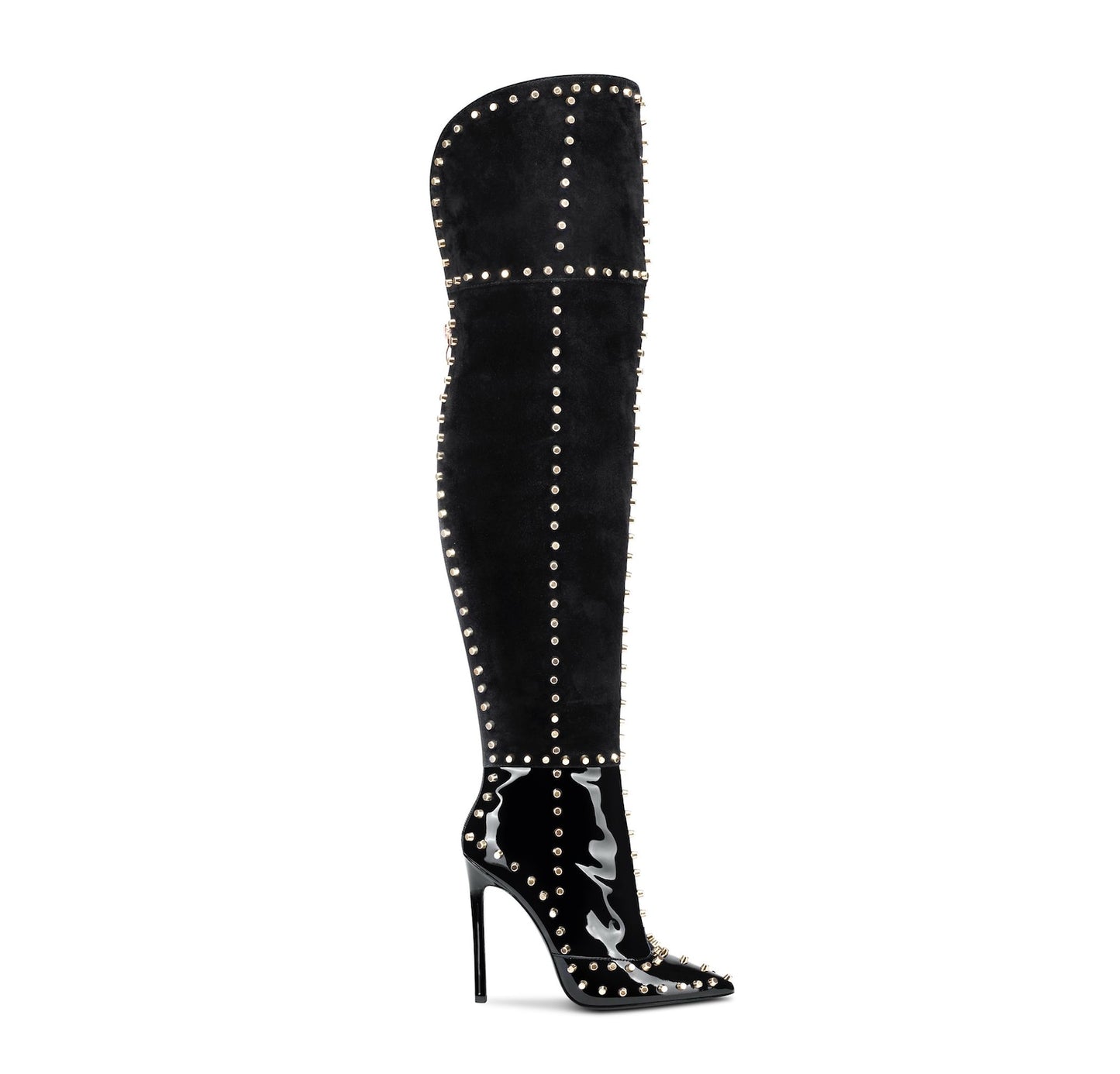 Rivet Over The Knee Boots