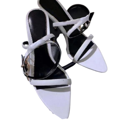 Metal Decoration High Heel Sandals - Sansa Costa