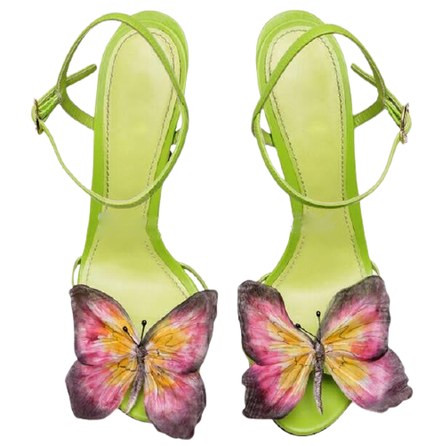 Butterfly-knot High Heel Sandals - Sansa Costa