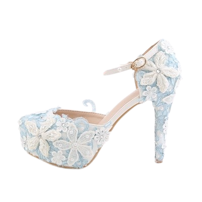 Flower Embroidered Pumps - Sansa Costa Shoes