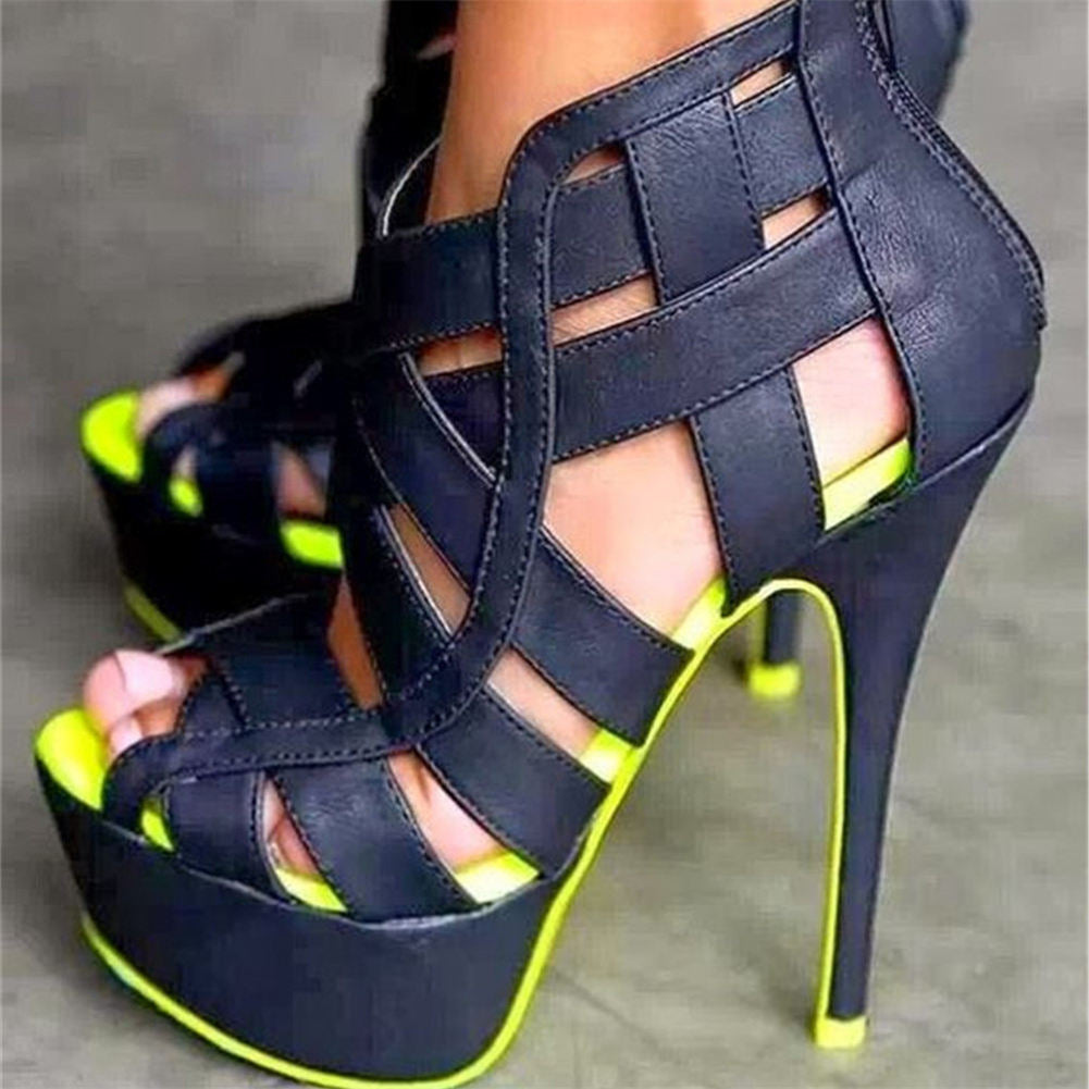  Gladiator High Heel Sandals- Sansa Costa