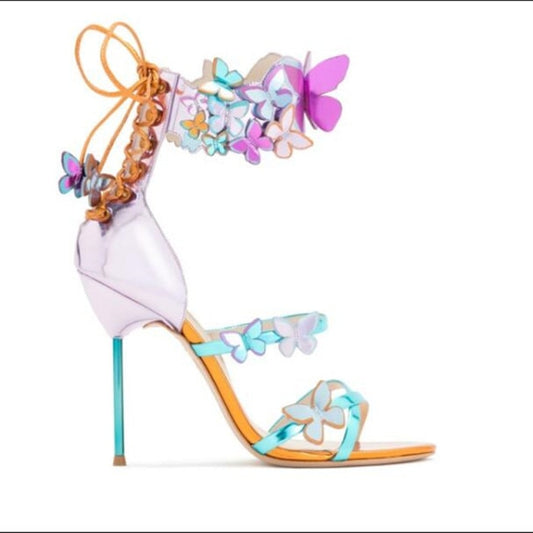 Butterflies Everywhere Sandals -Sansa Costa