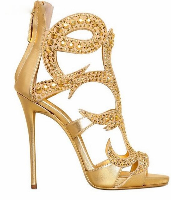 Rhinestone Bling Party Sandals