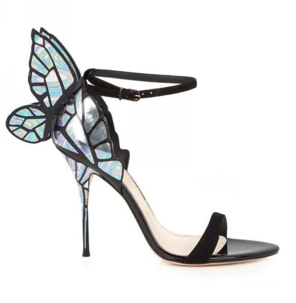  Butterfly Strap Heel Sandals - Sansa Costa