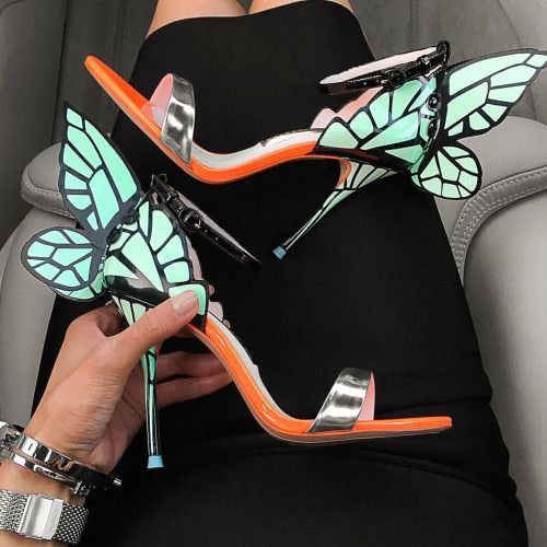 Butterfly Heel Sandals-  Sansa Costa