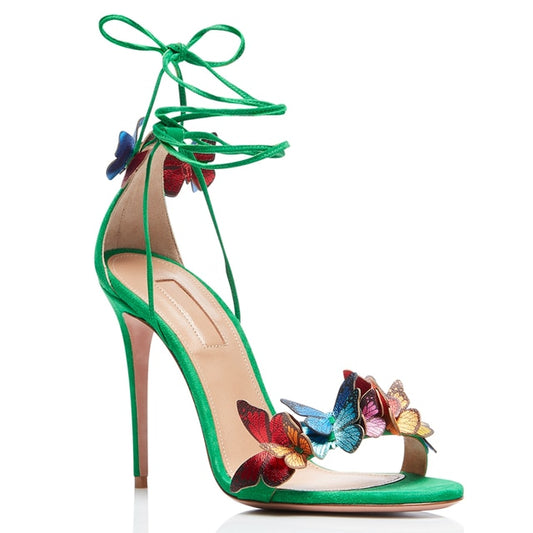 Ankle Strap High Heel Sandals- Sansa Costa