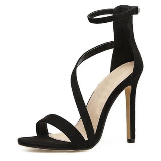  Buckle Thin High Heel Sandals - Sansa Costa