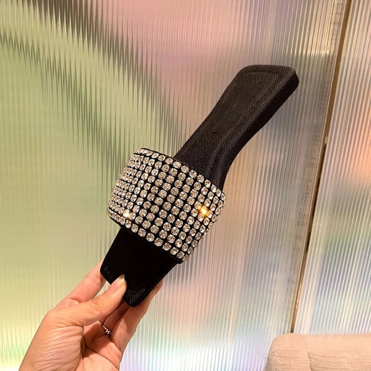 Rhinestone Sandals- Sansa Costa