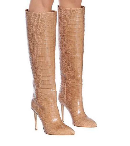  Pattern Knee High Boots- Sansa Costa